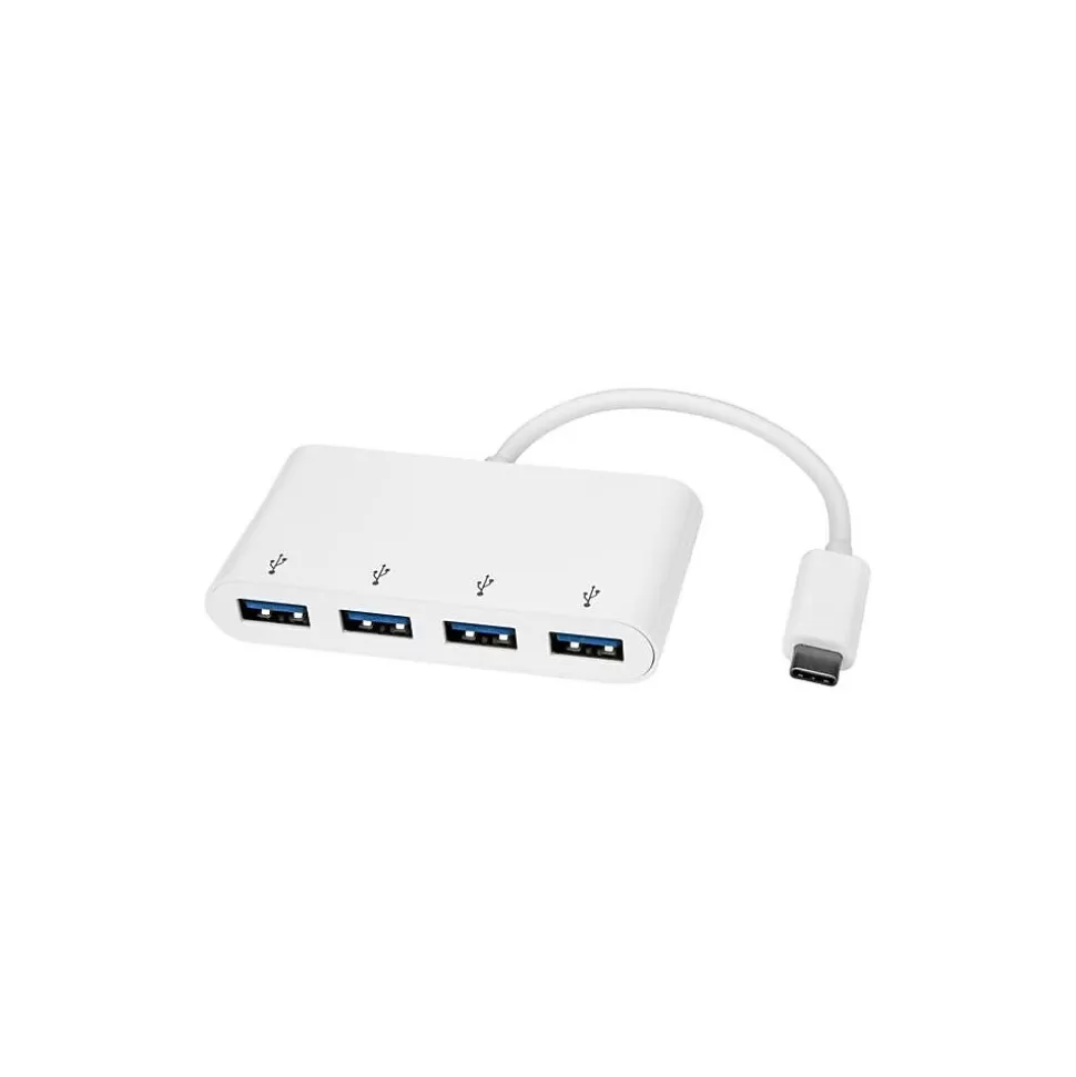 StarTech 4-Port USB 3.0 Hub, White (HB30C4ABW) Cheap