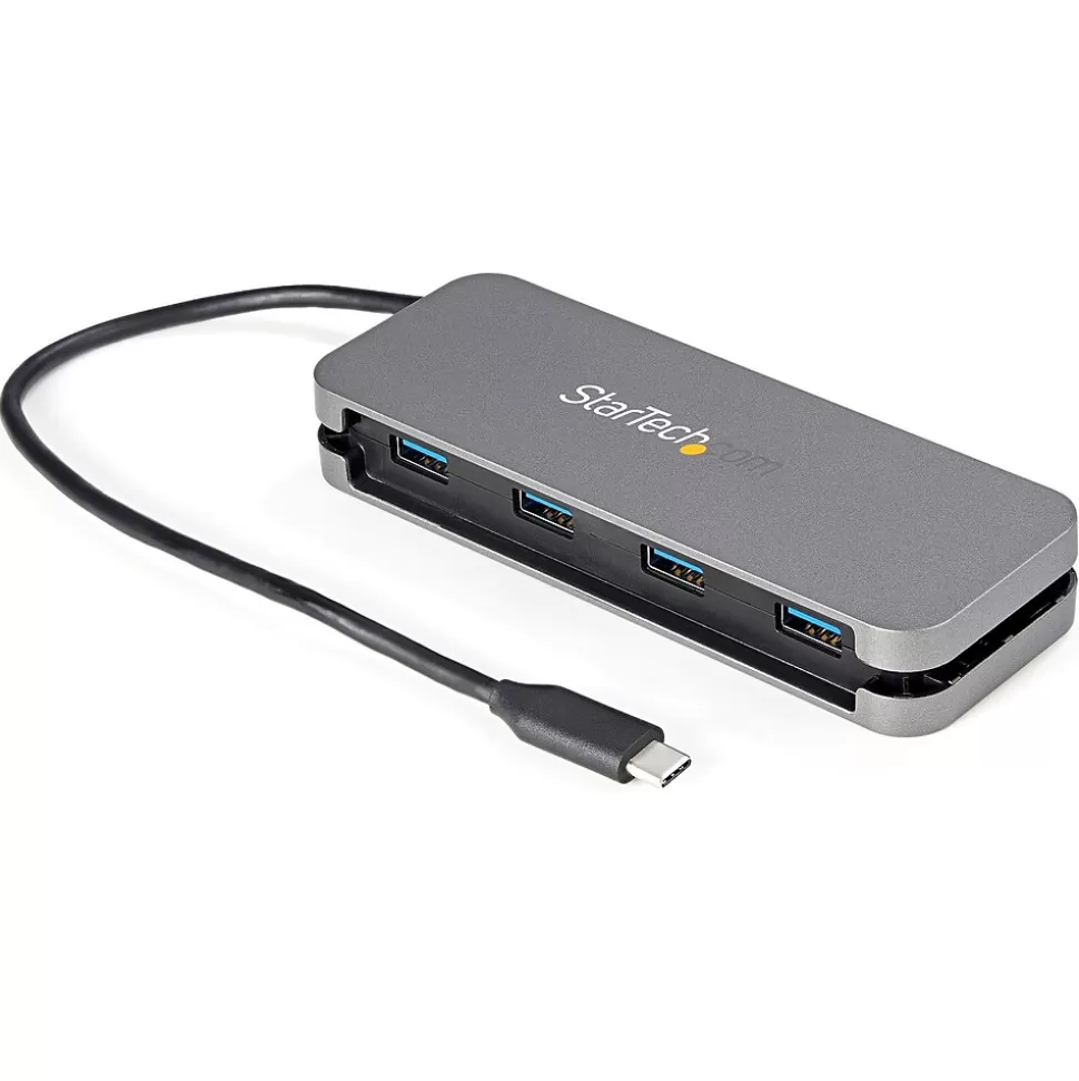 StarTech 4-Port USB-A 3.2 Hub, Gray (HB30CM4AB) New