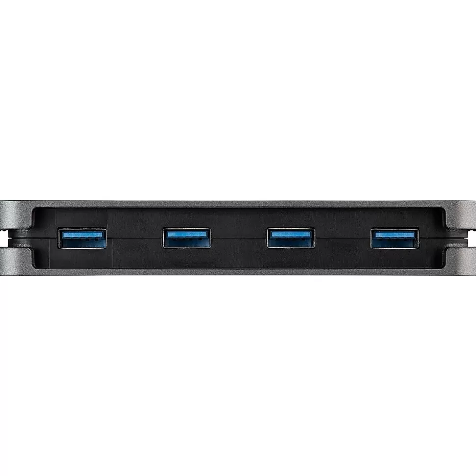 StarTech 4-Port USB-A 3.2 Hub, Gray (HB30CM4AB) New