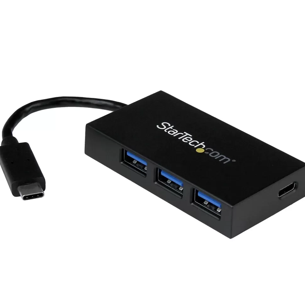 StarTech 4-Port USB-C Hub, Black (HB30C3A1CFB) Online