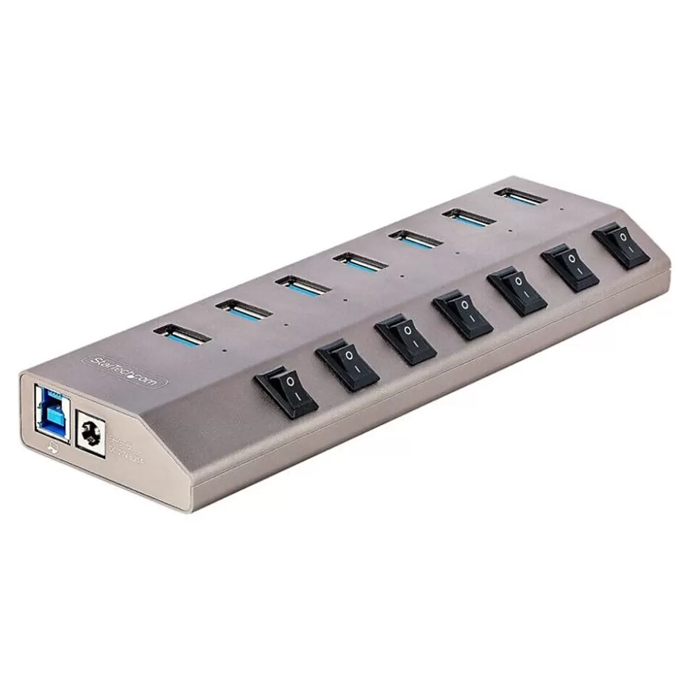 StarTech 7-Port USB-C Hub, Space Gray (5G7AIBS-USB-HUB-NA) Cheap