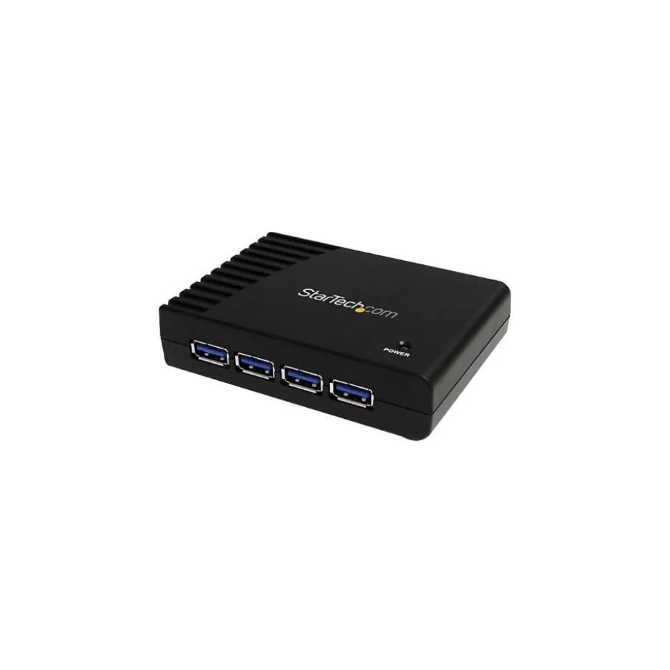 StarTech SuperSpeed 4-Port USB 3.0 Hub, Black (DX2558) Store