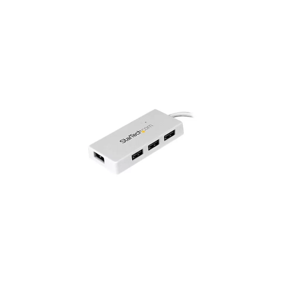 StarTech SuperSpeed 4-Port USB 3.0 Hub, White (ST4300MINU3W) Flash Sale