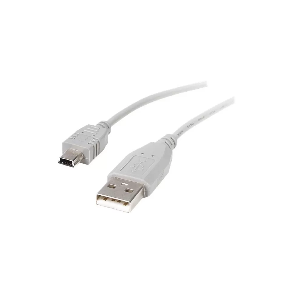 StarTech USB2HABM6IN 6" Mini USB 2.0 Cable, A to Mini B (2738772) Best Sale