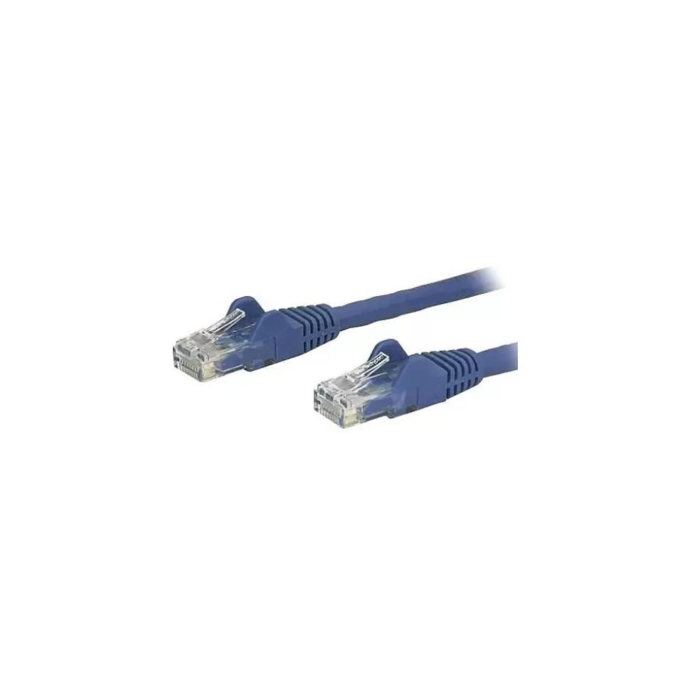StarTech .com 6 ft Blue Cat6 Cable with Snagless RJ45 Connectors, Cat6 Ethernet Cable, 6ft UTP Cat 6 Patch Cable New