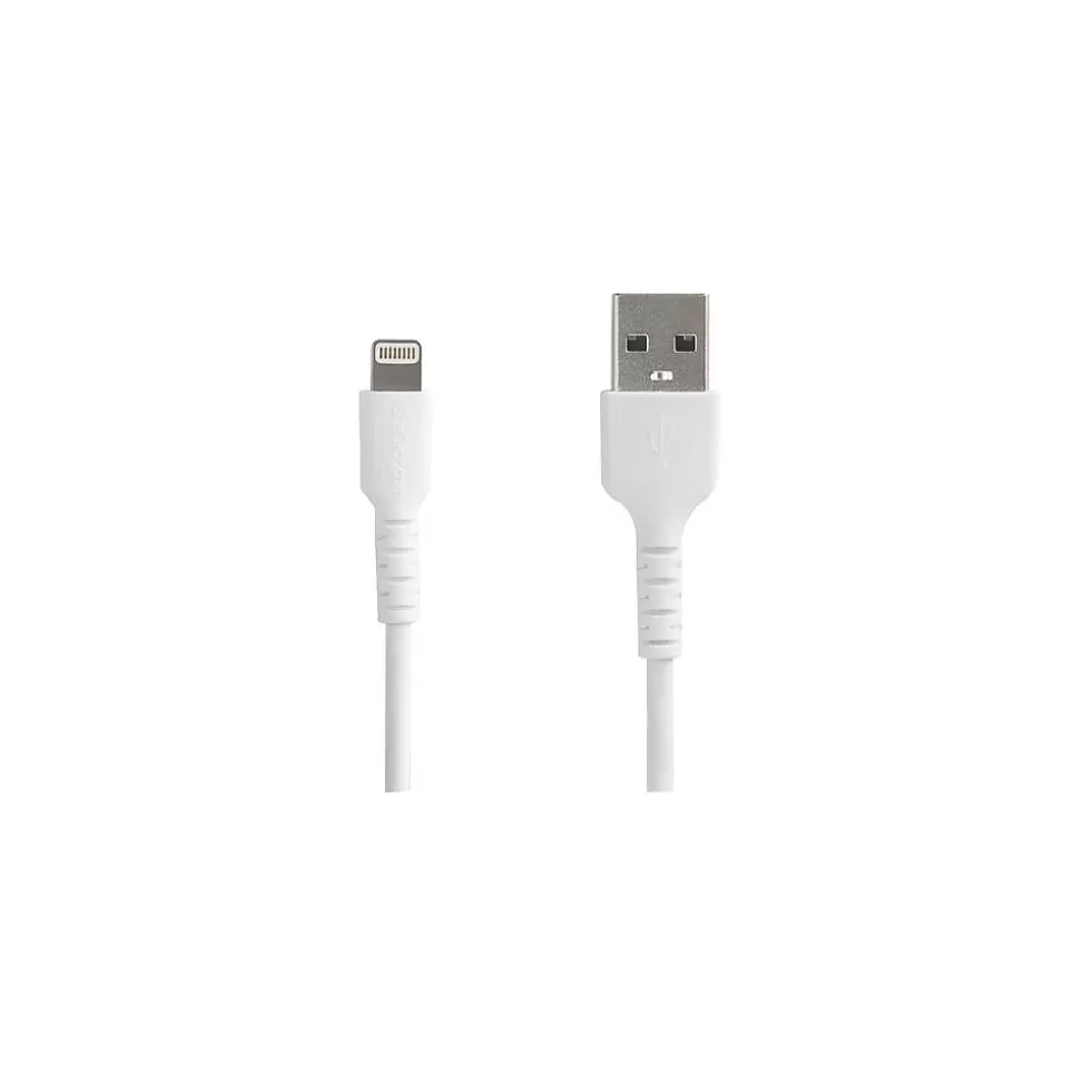 StarTech .com 6.6 ft USB Lightning, White (RUSBLTMM2M) Flash Sale