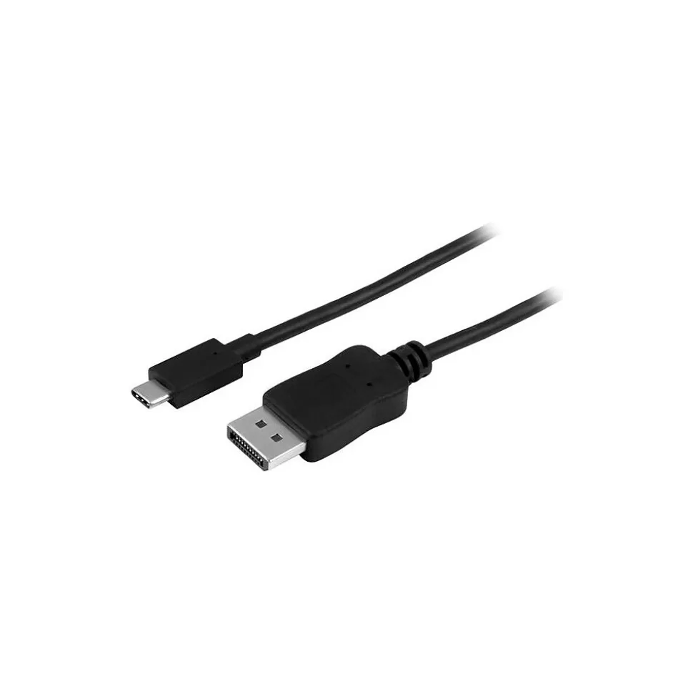 StarTech .com 3 m (10 ft.) USB-C to DisplayPort Cable, 4K 60Hz, Black (CDP2DPMM3MB) Shop