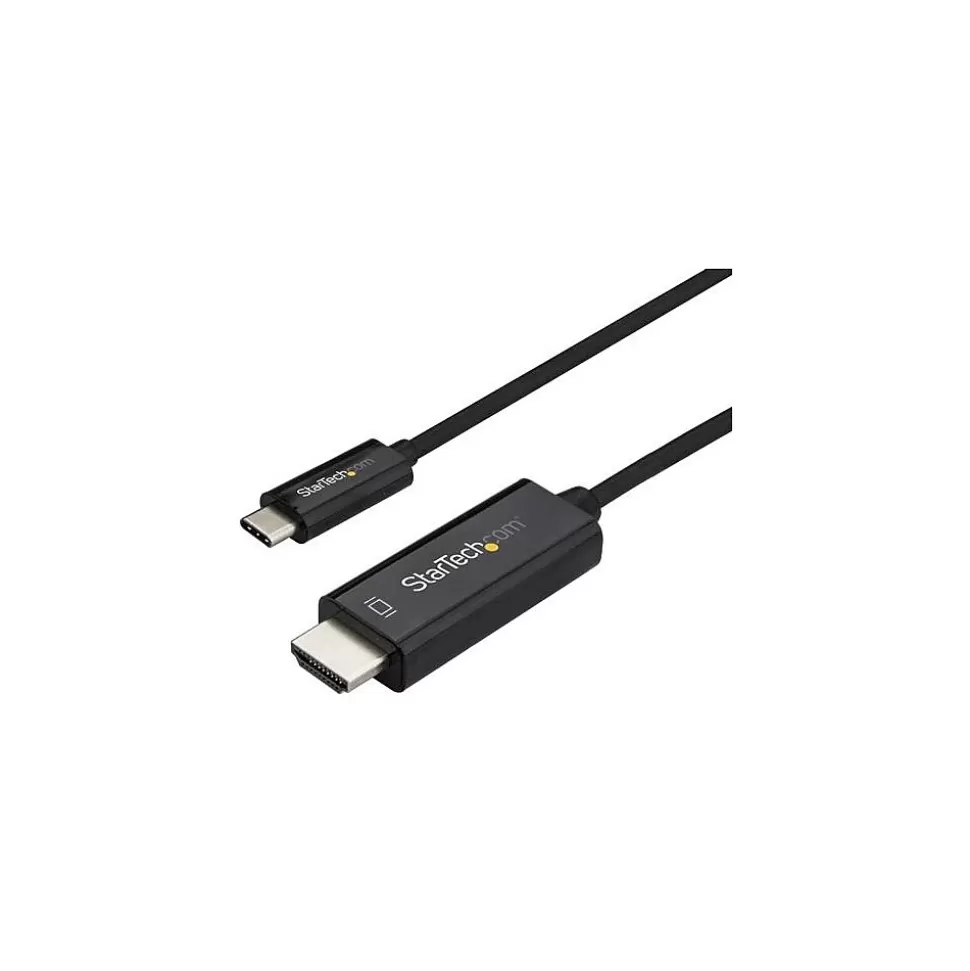 StarTech .com 2 m (6 ft.) USB-C to HDMI Cable, 4K at 60 Hz, Black (CDP2HD2MBNL) Outlet