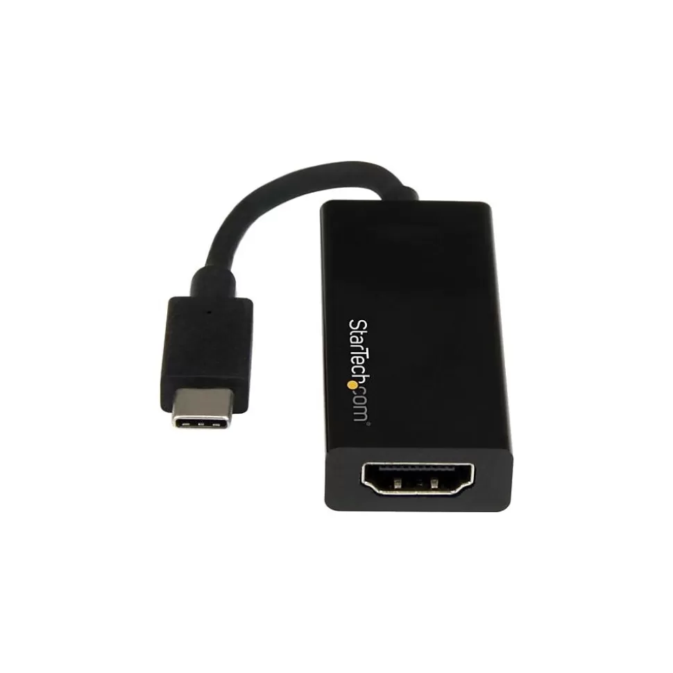 StarTech .com® CDP2HD USB-C to HDMI Adapter, Black New