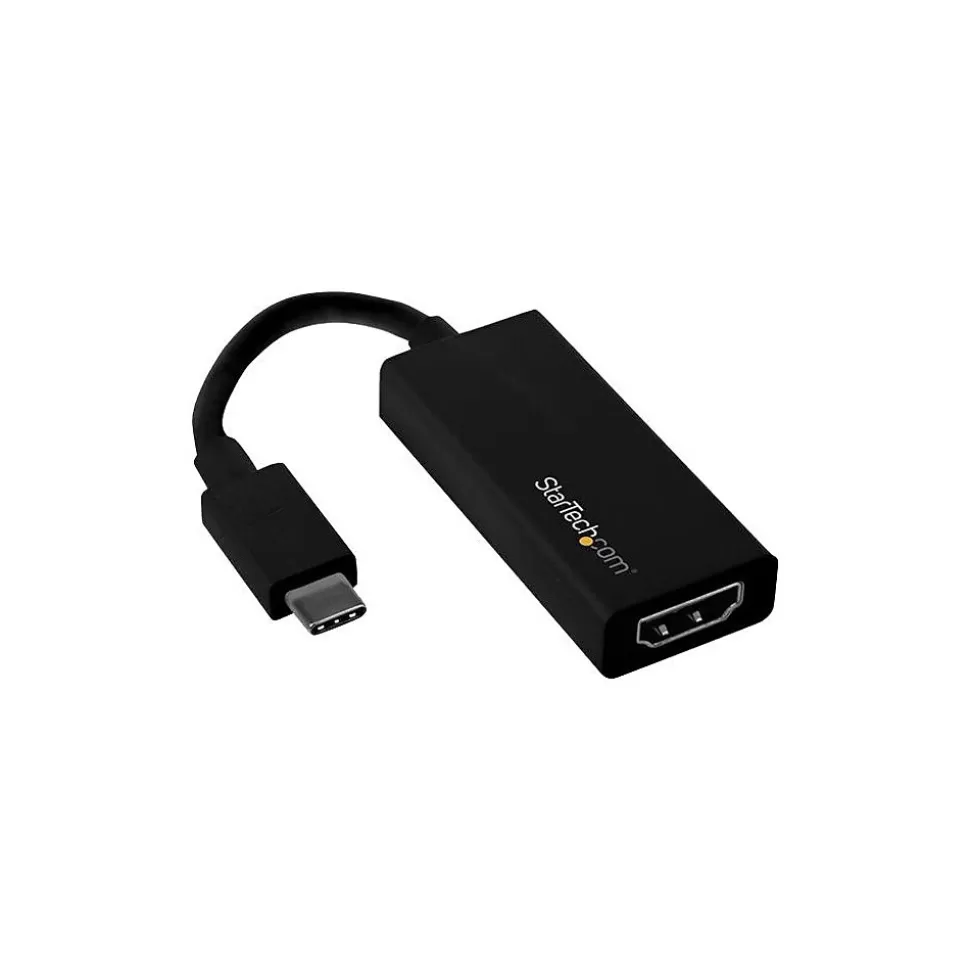 StarTech .com® CDP2HD USB-C to HDMI Adapter, Black New