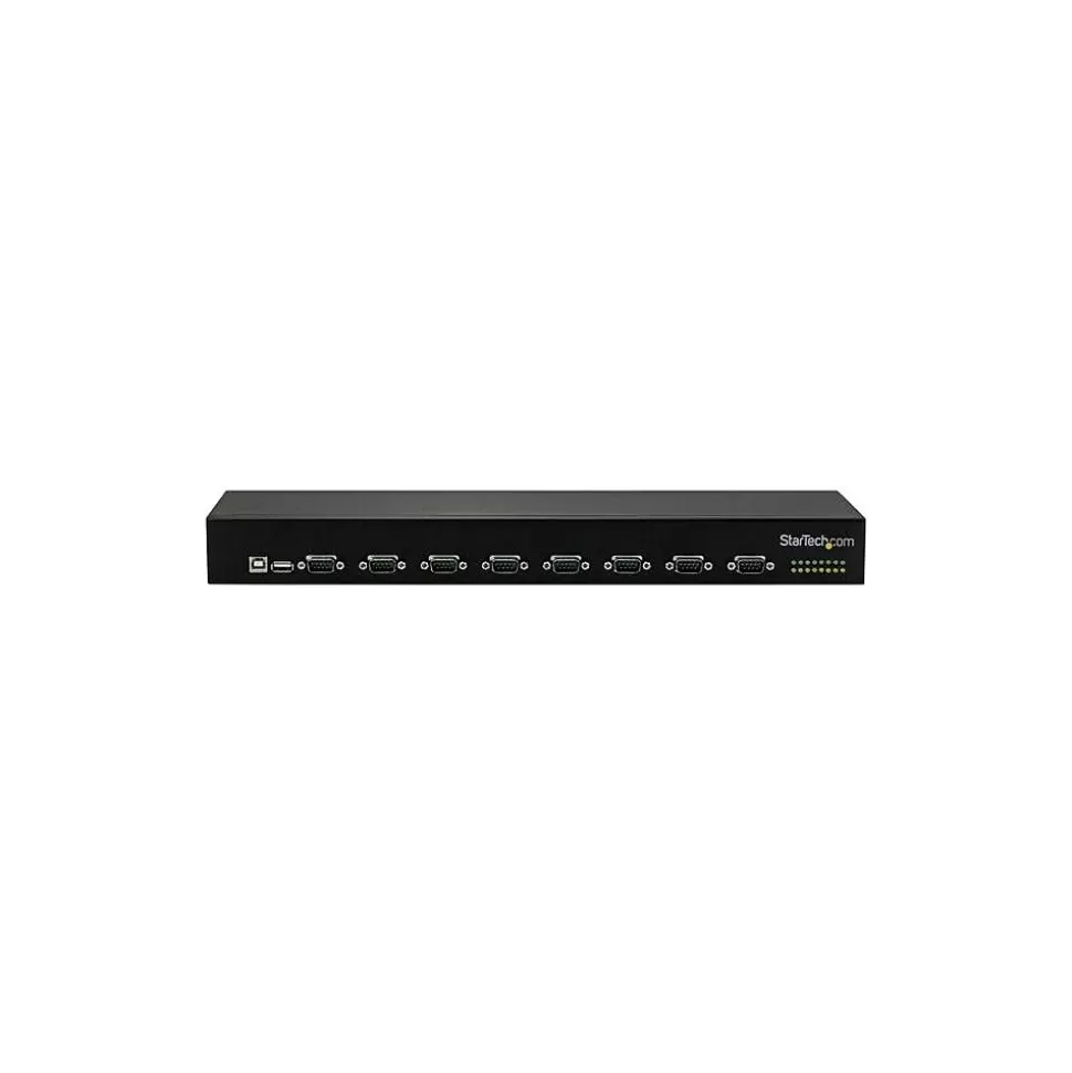 StarTech .com 8-Port USB to Serial Adapter Hub, USB to RS232 Port Adapter with Daisy Chain, Rackmount (ICUSB23208FD) Cheap