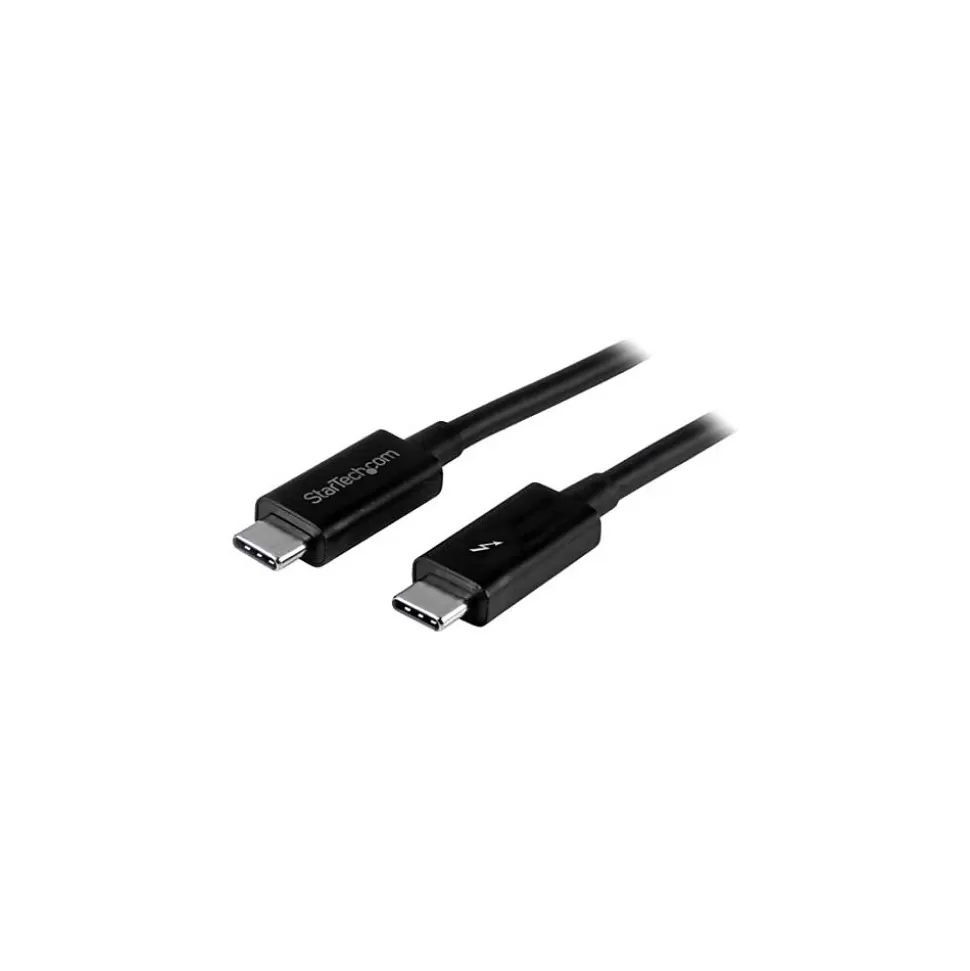 StarTech .com® TBLT3MM1M 3.3' USB 3.1 Male/Male Data Transfer Cable, Black Sale