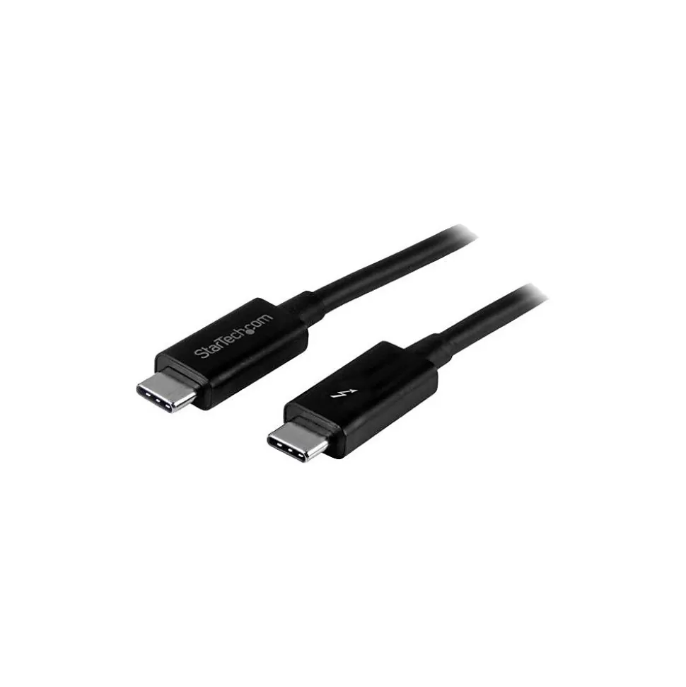 StarTech .com® TBLT3MM2M 6.6' USB 3.1 Male/Male Data Transfer Cable, Black Sale