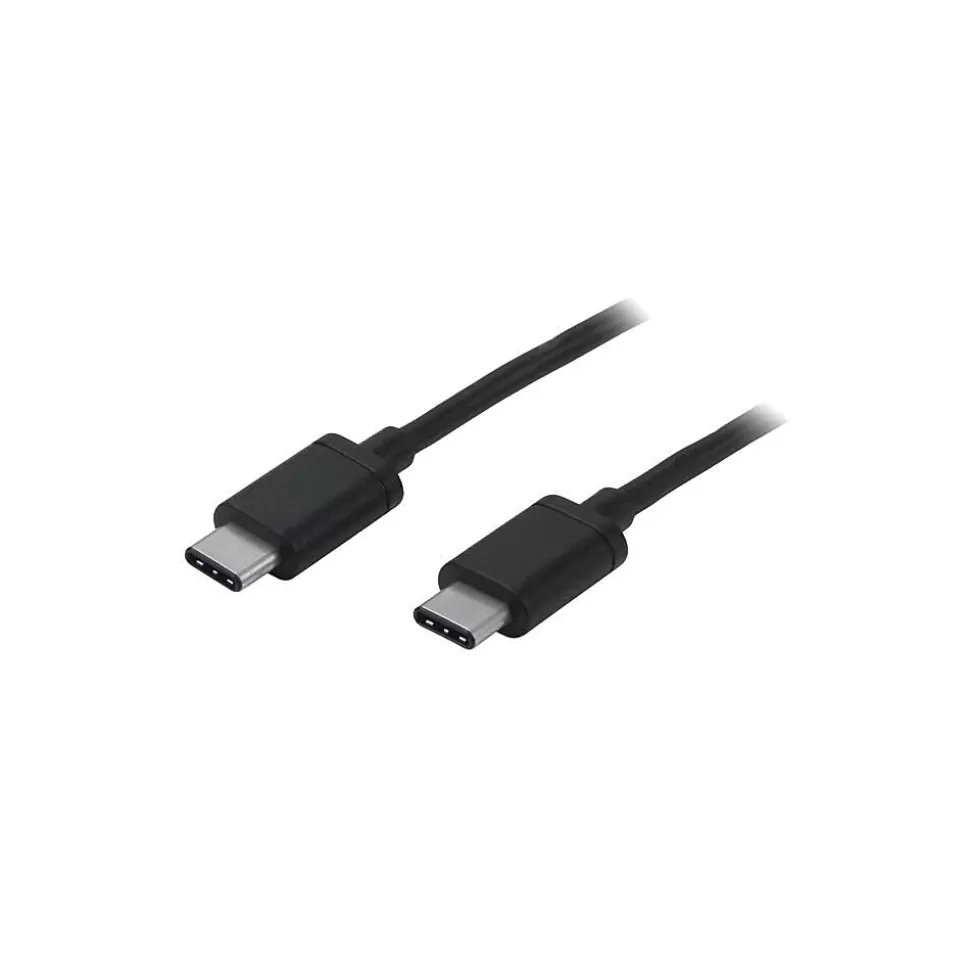 StarTech .com USB 2.0 Type-C Male/Male Data Transfer Cable, 6', Black (USB2CC2M) Store
