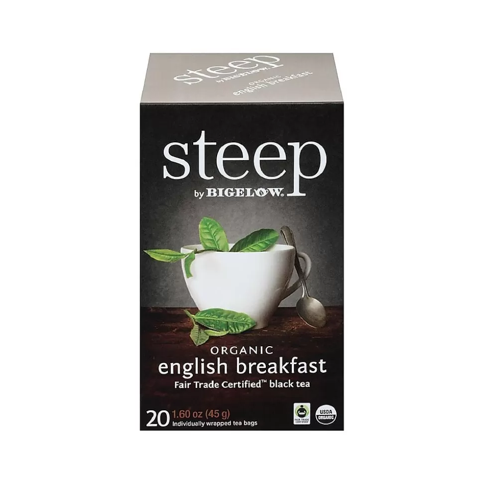 Steep English Breakfast Tea Bags, 20/Box (17701) Store