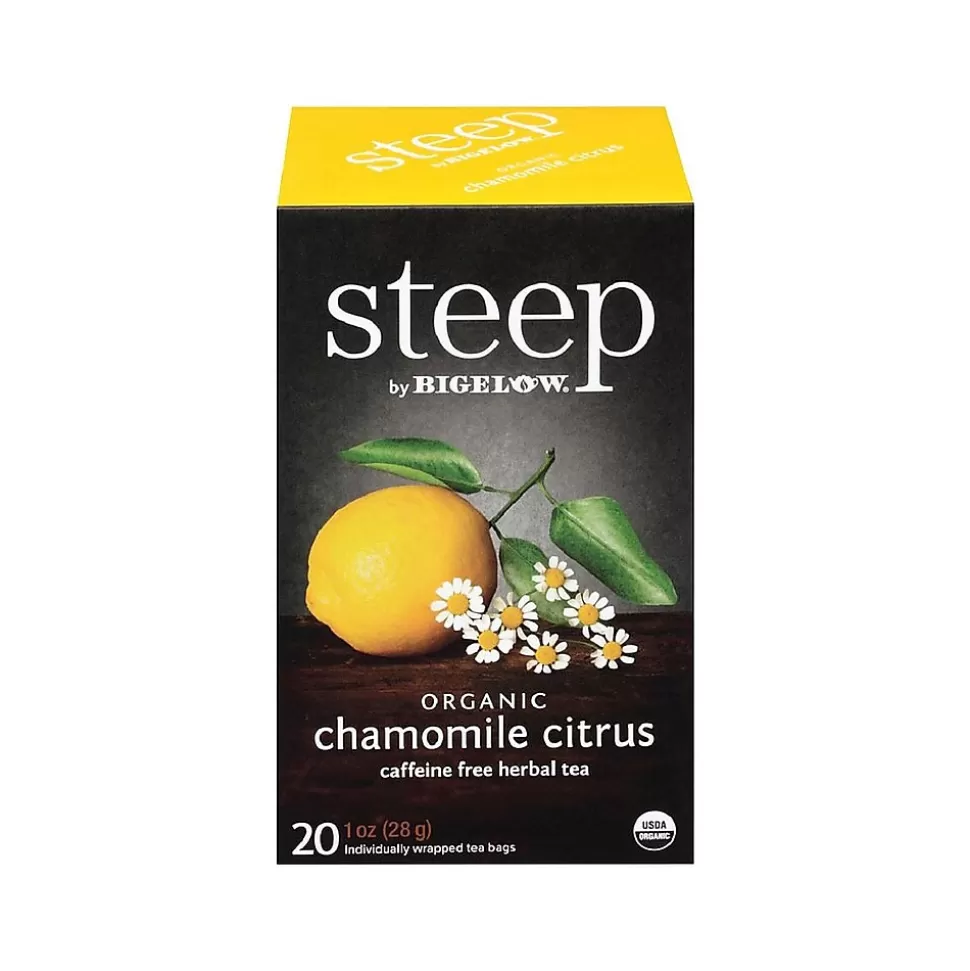 Steep Herbal Tea Bags, 20/Box (17707) Discount