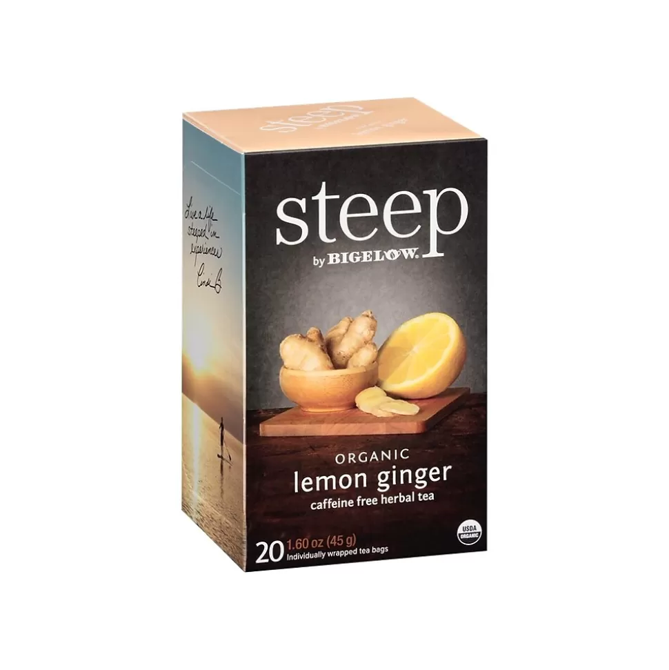 Steep Herbal Tea Bags, 20/Box (17704) Outlet