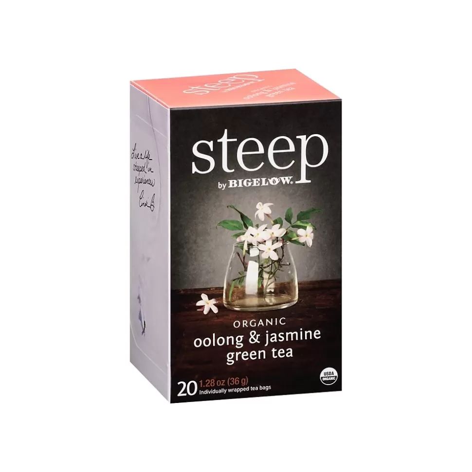 Steep Oolong and Jasmine Tea Bags, 20/Box (17714) Cheap