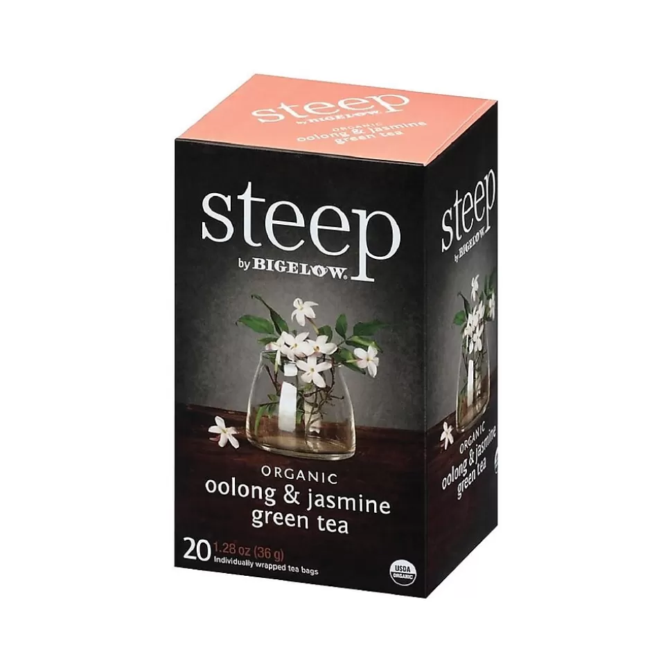 Steep Oolong and Jasmine Tea Bags, 20/Box (17714) Cheap