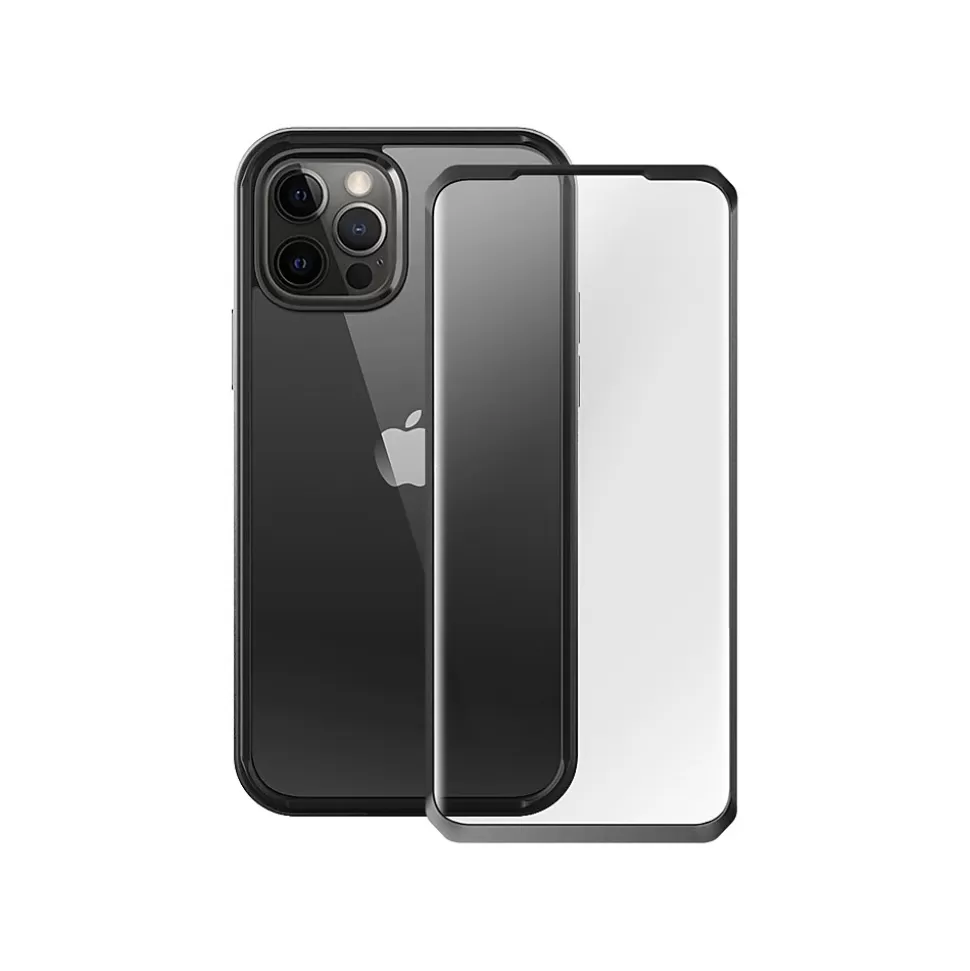 SUPCASE Unicorn Beetle Black Edge with Screen Protector Case for iPhone 13 Pro Max (SUP-iPhone2021-6.7-EdgePro-SP-Black) Fashion
