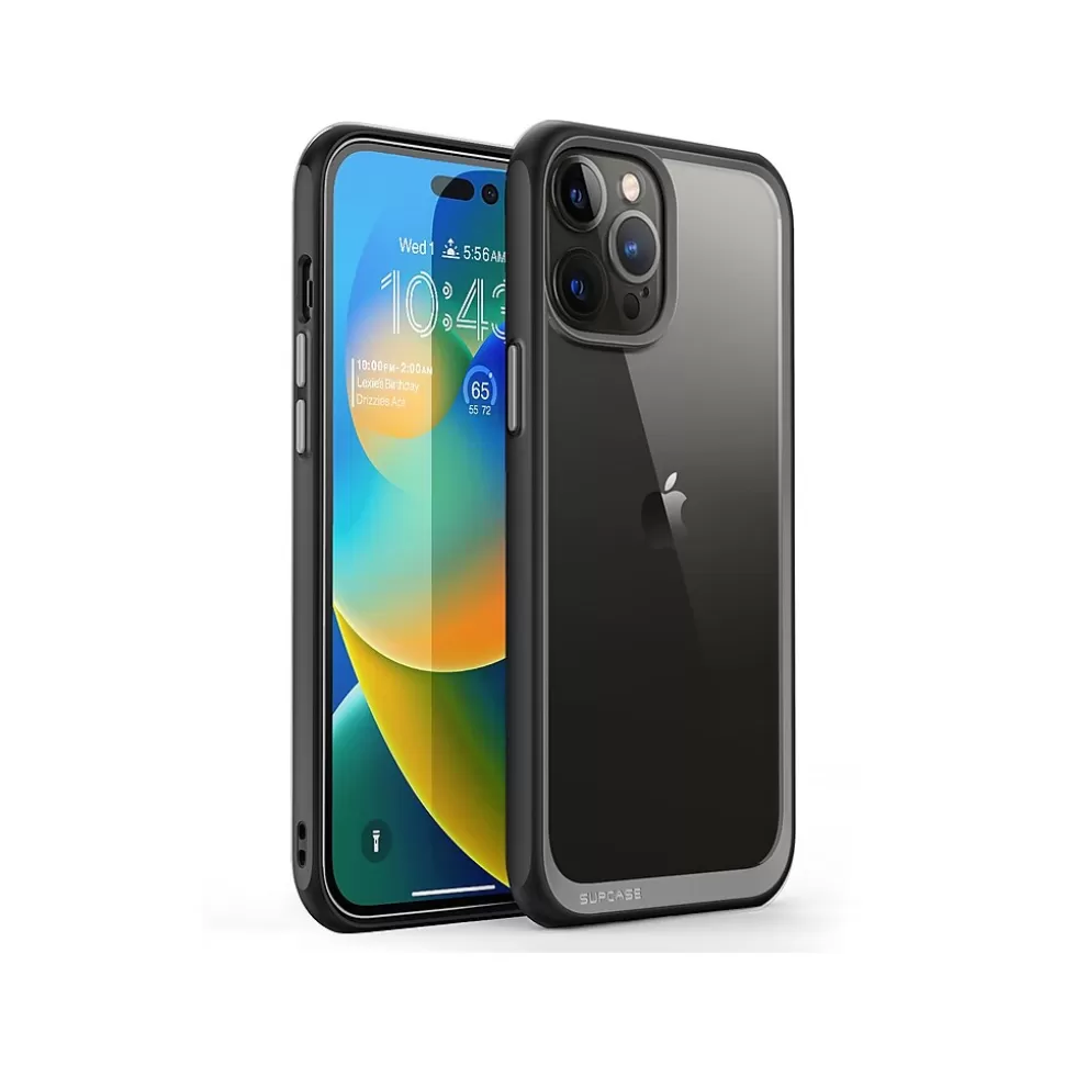 SUPCASE Unicorn Beetle Black Slim Case for iPhone 14 Pro (SUP-iPhone2022Pro-6.1-UBStyle-Black) Fashion