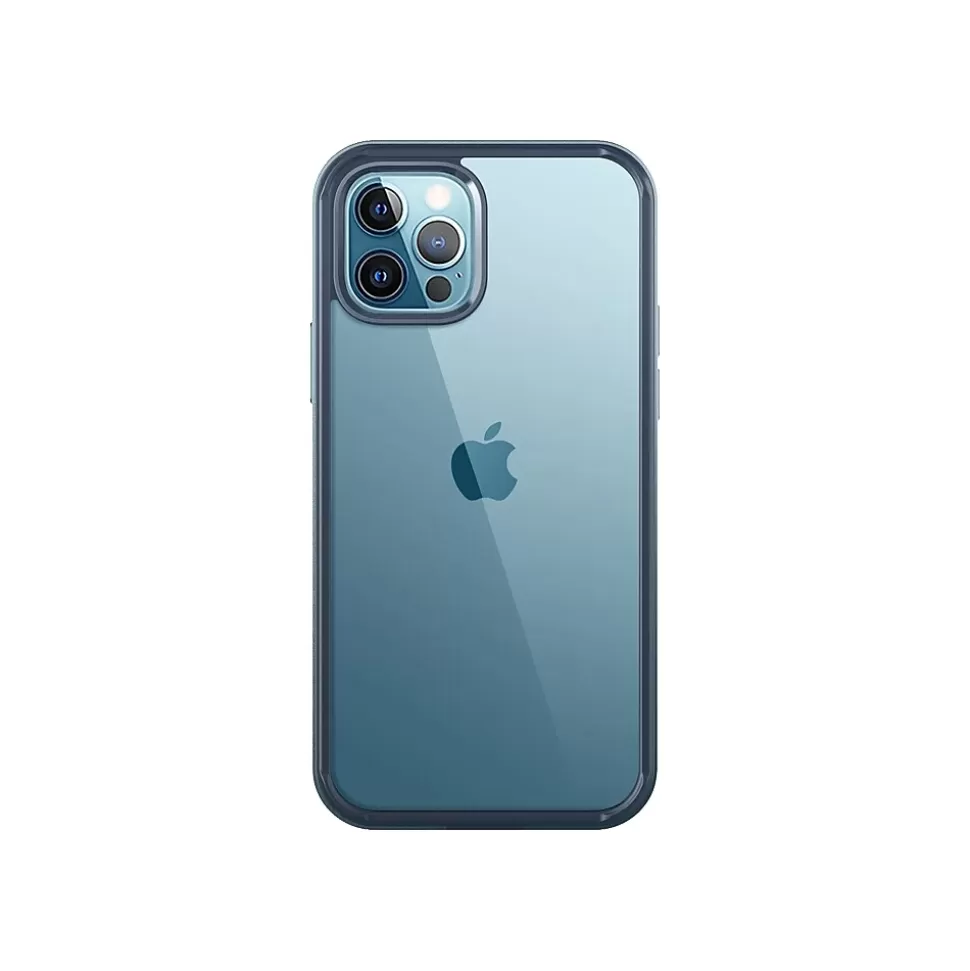 SUPCASE Unicorn Beetle Blue Edge Clear Bumper Case for iPhone 13 Pro (SUP-iPhone2021Pro-6.1-Edge-Cerulean) Fashion