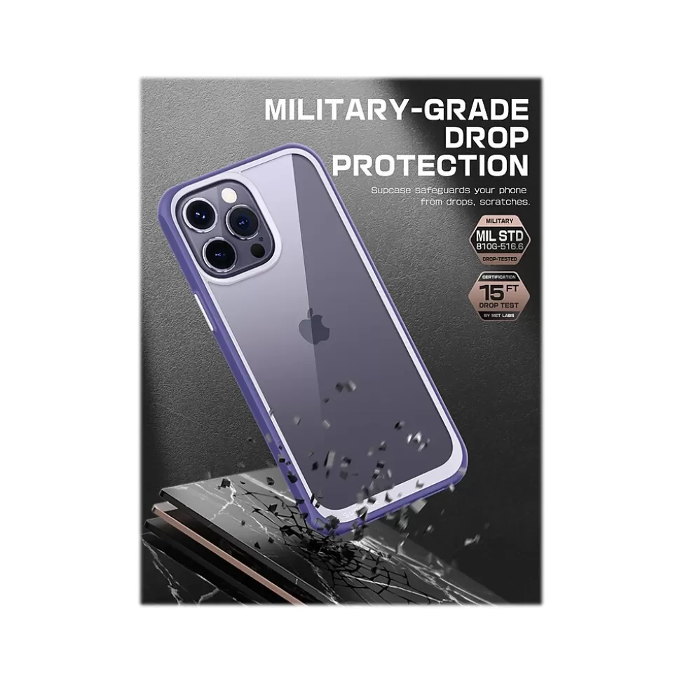 SUPCASE Unicorn Beetle Deep Purple Slim Case for iPhone 14 Pro (SUP-iPhone2022Pro-6.1-UBStyle-Mauve) Cheap