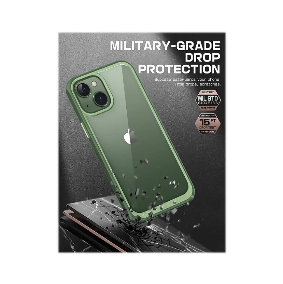 SUPCASE Unicorn Beetle Green Slim Case for iPhone 14 (SUP-iPhone2021/22-6.1-UBStyle-Jasper) Best Sale
