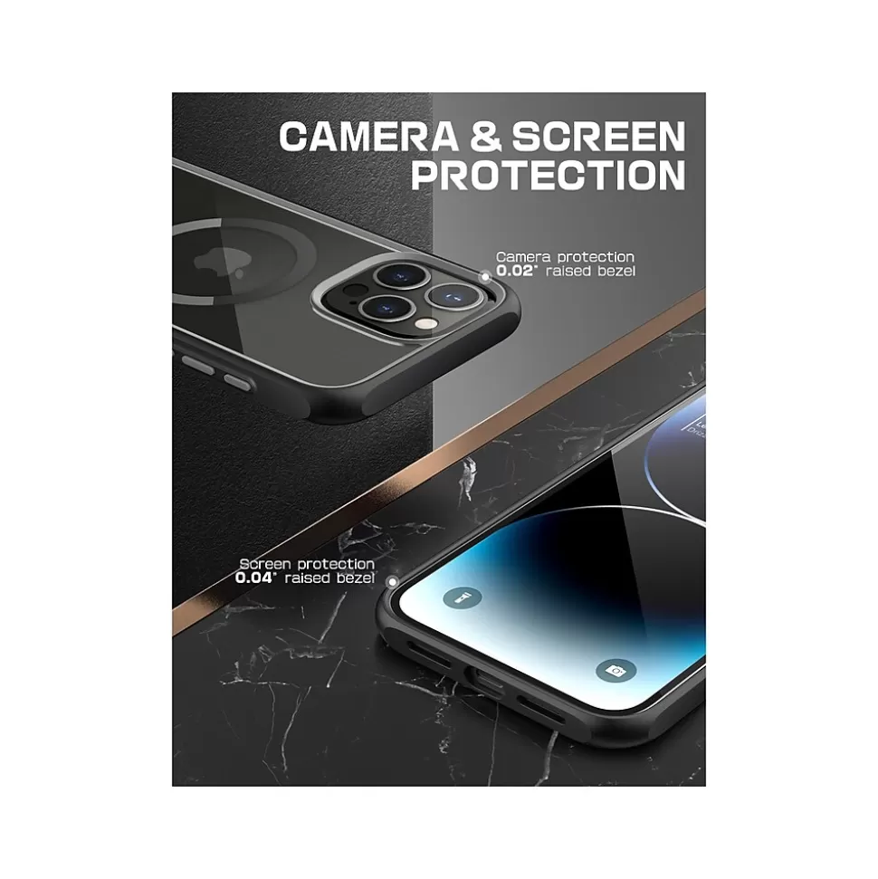 SUPCASE Unicorn Beetle MAG MagSafe Phone Case for iPhone 15 Pro Max, Black (SUP-iPhone2023Max-6.7-UBMag-Black) Fashion