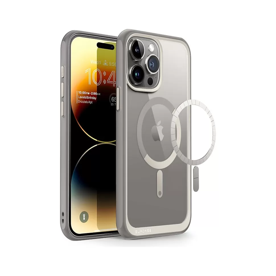SUPCASE Unicorn Beetle MAG MagSafe Phone Case for iPhone 15 Pro Max, Gray (SUP-iPhone2023Max-6.7-UBMag-Gray) Store