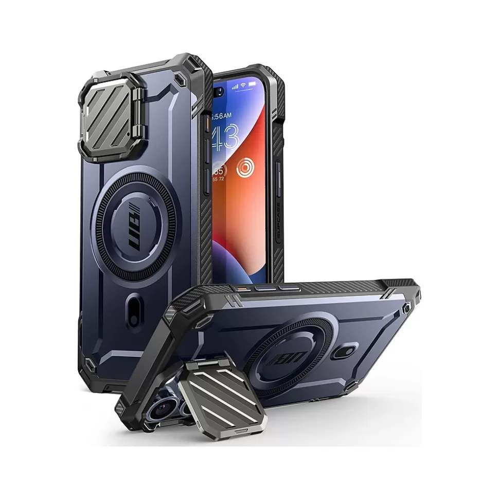 SUPCASE Unicorn Beetle MAG XT MagSafe Rugged Case for iPhone 15 Pro Max, Shock-Absorbing, Dark Blue (SPH23MX67MGXTMN) Shop
