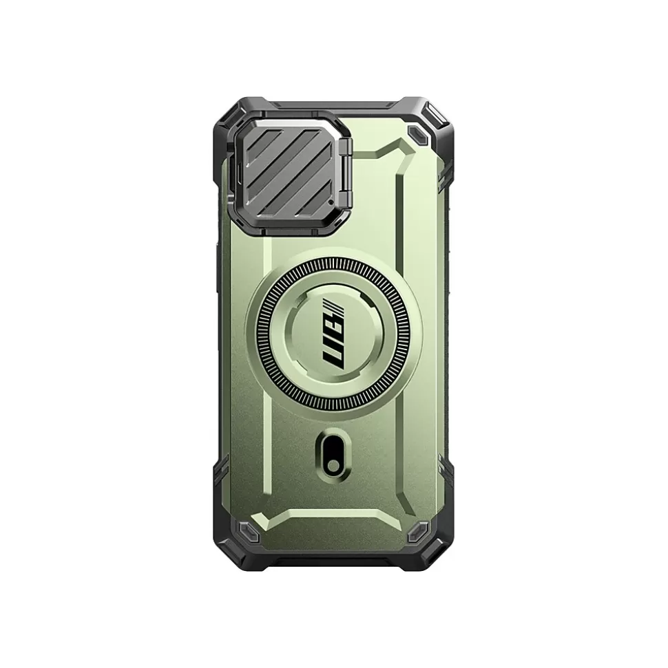 SUPCASE Unicorn Beetle MAG XT MagSafe Rugged Case for iPhone 15 Pro Max, Shock-Absorbing, Dark Green (SPH23MX67MGXTGN) Hot