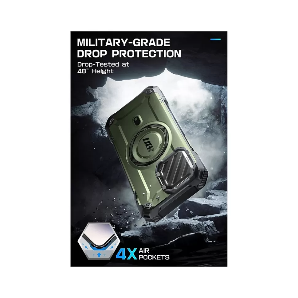SUPCASE Unicorn Beetle MAG XT MagSafe Rugged Case for iPhone 15 Pro Max, Shock-Absorbing, Dark Green (SPH23MX67MGXTGN) Hot