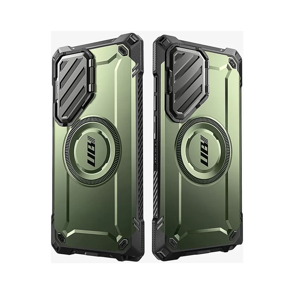 SUPCASE Unicorn Beetle MAG XT MagSafe Samsung Galaxy S24 Ultra, Shock Absorbing, Dark Green (GXYS24U5GMXTGN) Best Sale