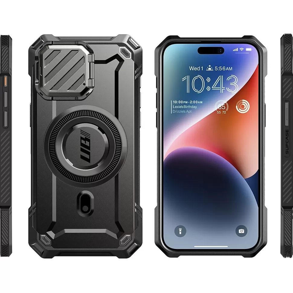 SUPCASE Unicorn Beetle MAG XT Rugged Case for iPhone 15 Pro Max, Shock-Absorbing, Black (SPH23MX67MGXTBK) Online