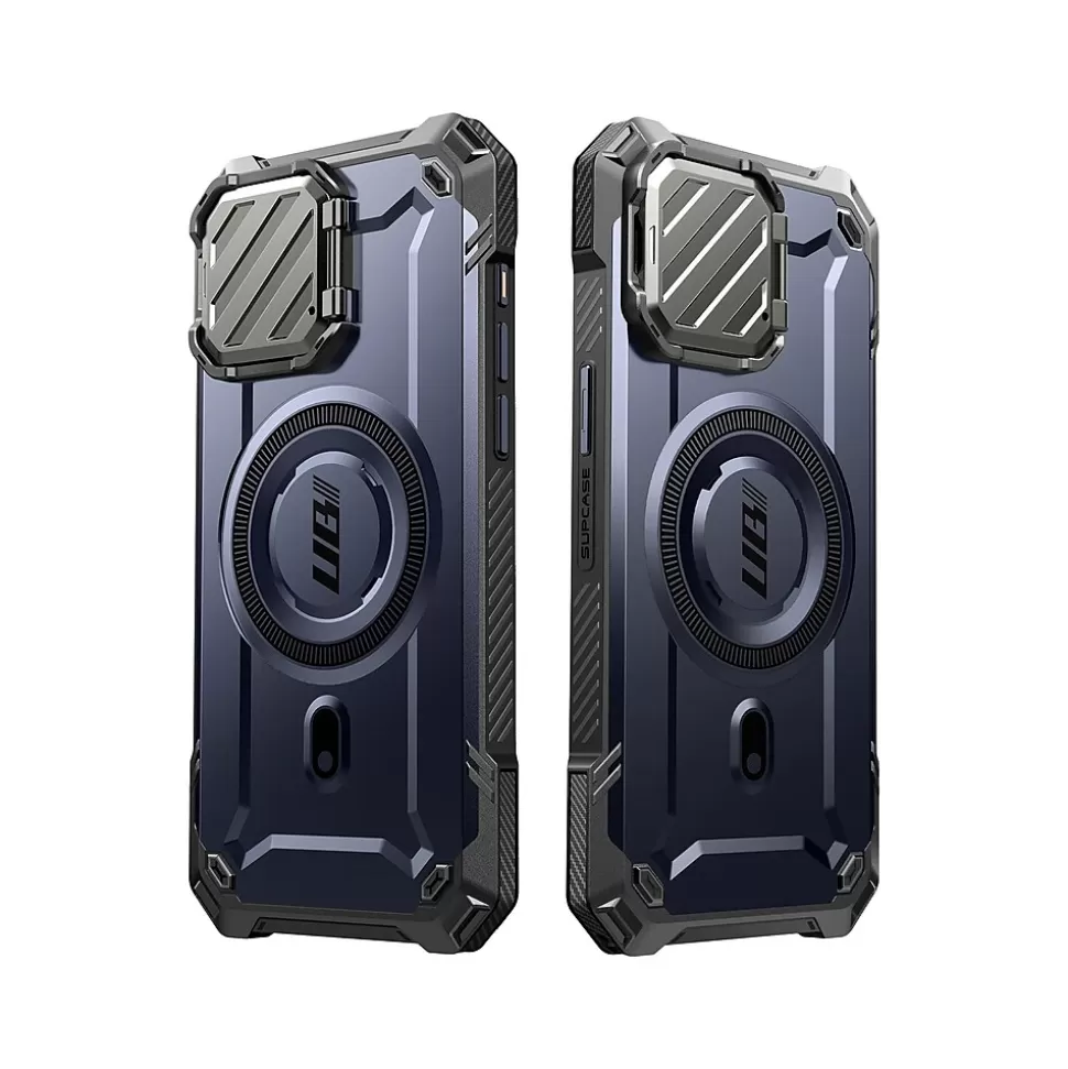 SUPCASE Unicorn Beetle MAG XT Rugged Case for iPhone 15 Pro, Shock-Absorbing, Dark Blue Store