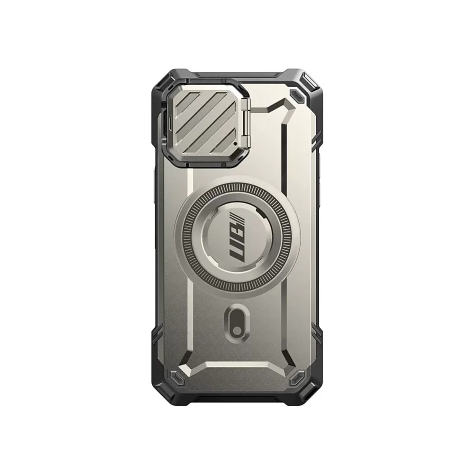 SUPCASE Unicorn Beetle MAG XT Rugged Case for iPhone 15 Pro, Shock-Absorbing, Titan Gray Sale