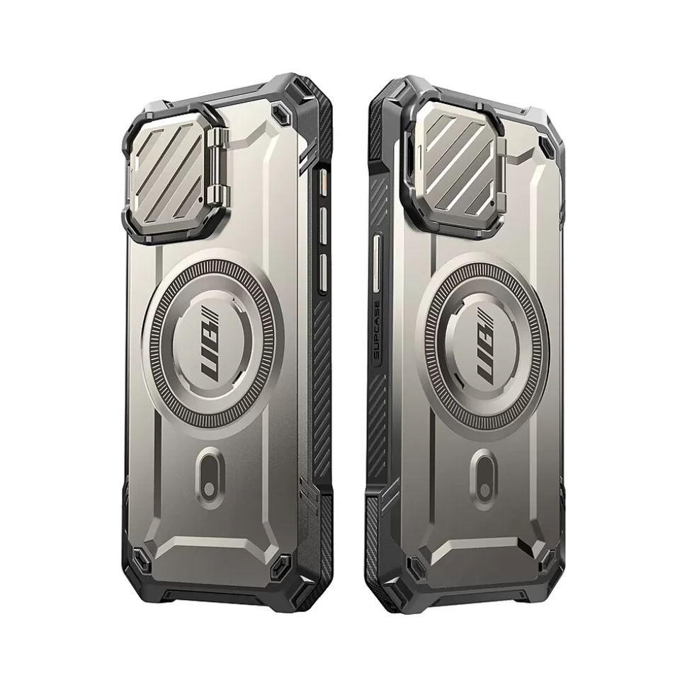 SUPCASE Unicorn Beetle MAG XT Rugged Case for iPhone 15 Pro, Shock-Absorbing, Titan Gray Sale
