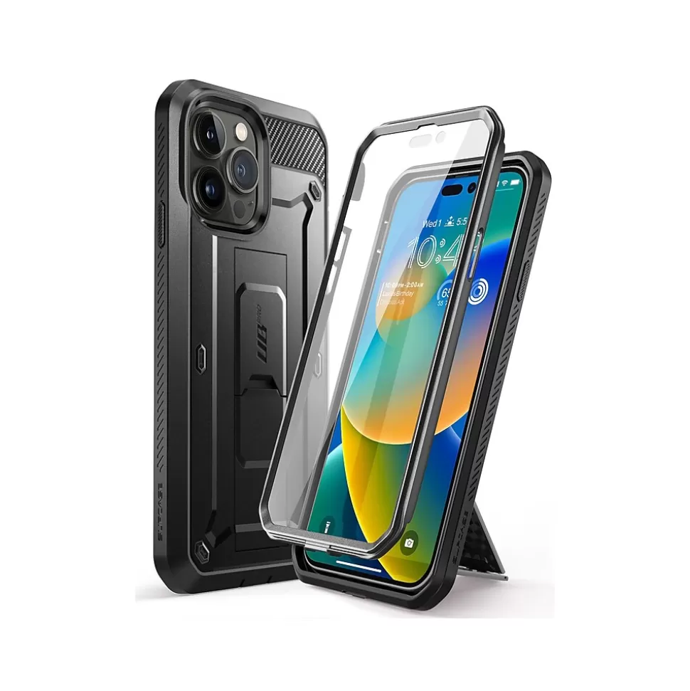 SUPCASE Unicorn Beetle PRO Black Rugged Case for iPhone 14 Pro (SUP-iPhone2022Pro-6.1-UBPro-SP-Black) Best Sale