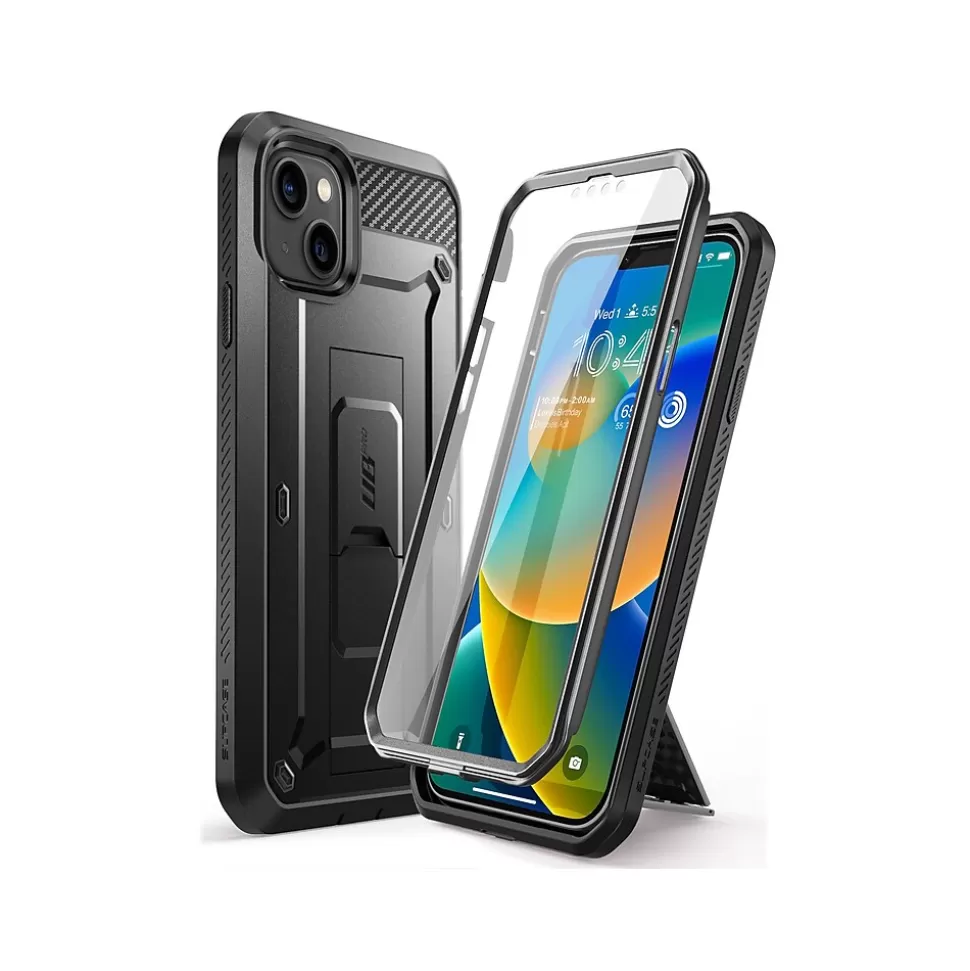 SUPCASE Unicorn Beetle PRO Black Rugged Case for iPhone 14 (SUP-iPhone2021/22-6.1-UBPro-SP-Black) Fashion