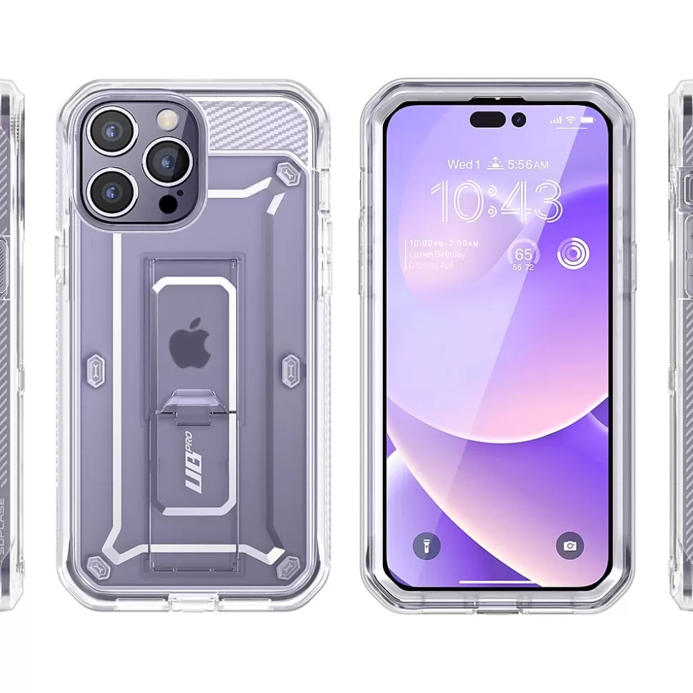 SUPCASE Unicorn Beetle PRO Clear Rugged Case for iPhone 14 Pro Max (SUP-iPhone2022Pro-6.7-UBPro-SP-Clear) Cheap