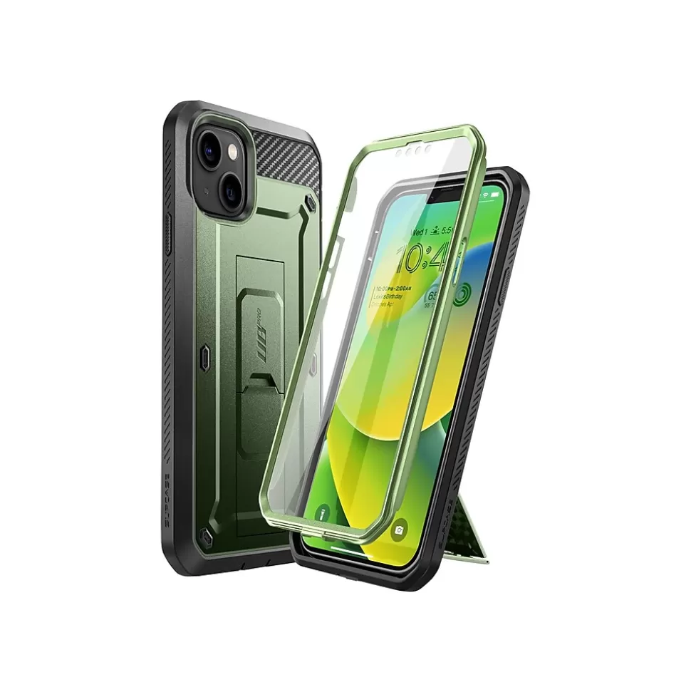 SUPCASE Unicorn Beetle PRO Dark Green Rugged Case for iPhone 14 Plus (SUP-iPhone2022-6.7-UBPro-SP-Guldan) Store