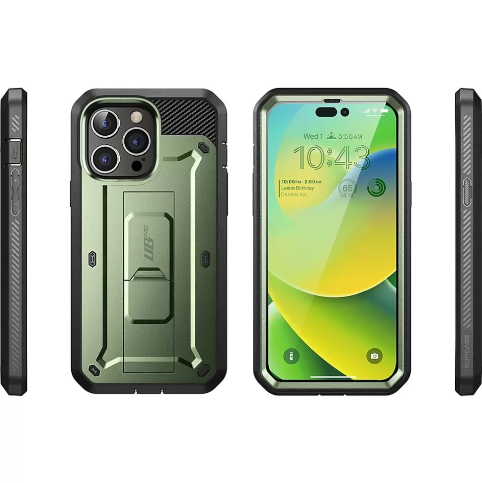 SUPCASE Unicorn Beetle PRO Dark Green Rugged Case for iPhone 14 Pro Max (SUP-iPhone2022Pro-6.7-UBPro-SP-Guldan) Store