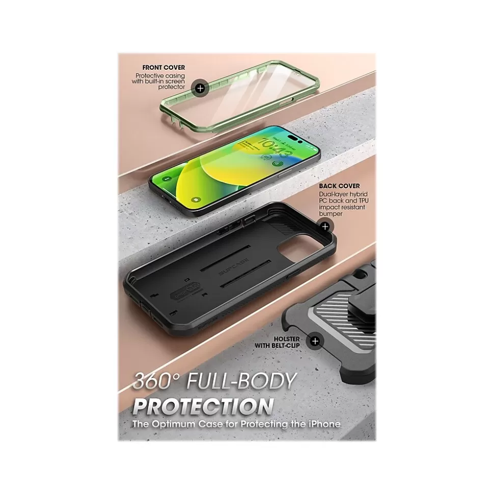 SUPCASE Unicorn Beetle PRO Dark Green Rugged Case for iPhone 14 Pro Max (SUP-iPhone2022Pro-6.7-UBPro-SP-Guldan) Store
