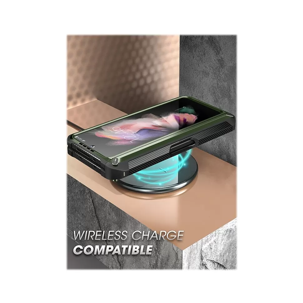 SUPCASE Unicorn Beetle PRO Dark Green Rugged Case for Samsung Galaxy Z Fold4 (SUP-Galaxy2022-ZFold4-5G-UBPro-SP-Guldan) Hot