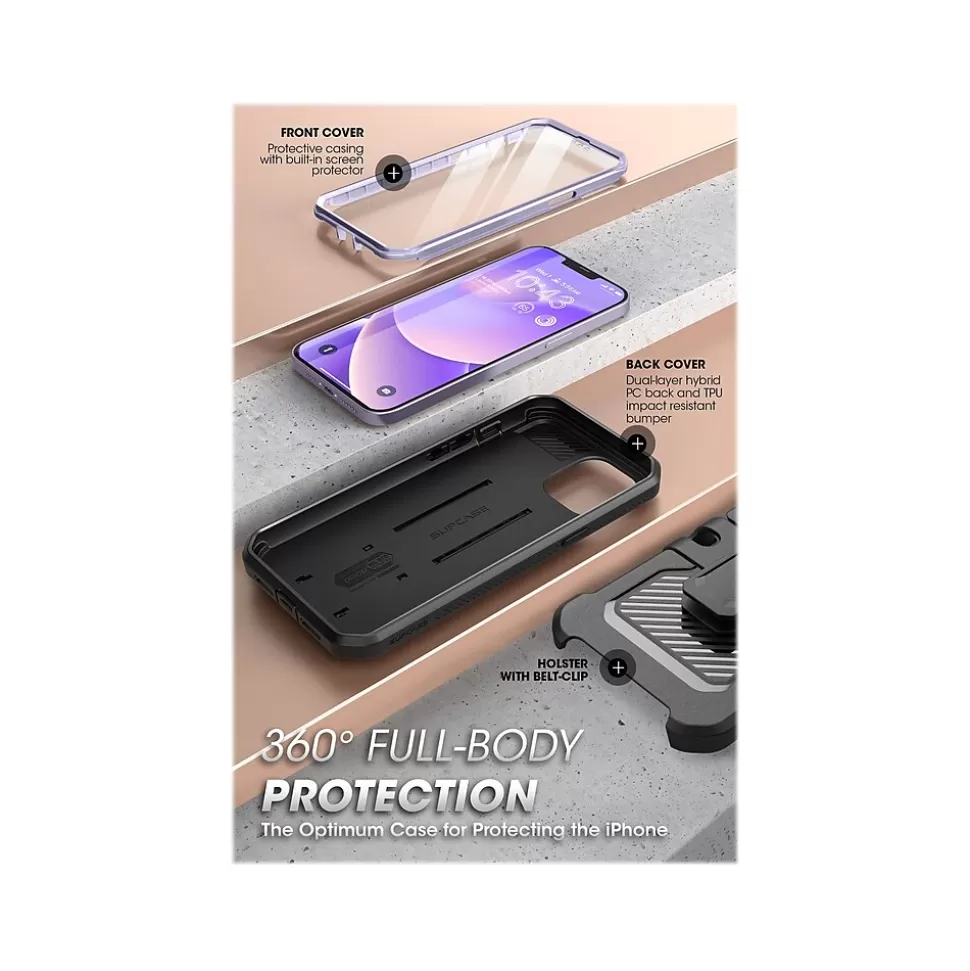 SUPCASE Unicorn Beetle PRO Deep Purple Rugged Case for iPhone 14 Plus (SUP-iPhone2022-6.7-UBPro-SP-Mauve) New