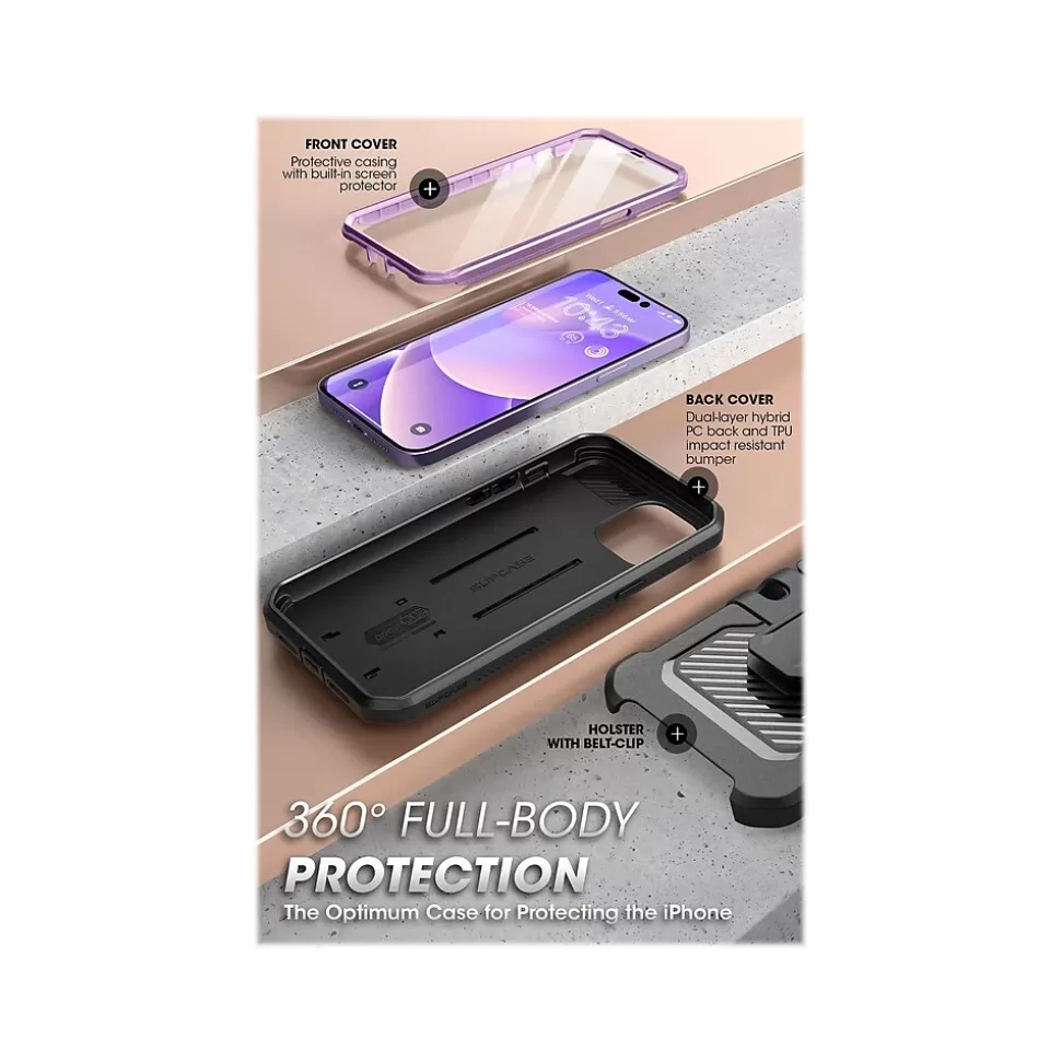SUPCASE Unicorn Beetle PRO Deep Purple Rugged Case for iPhone 14 Pro (SUP-iPhone2022Pro-6.1-UBPro-SP-Mauve) Cheap