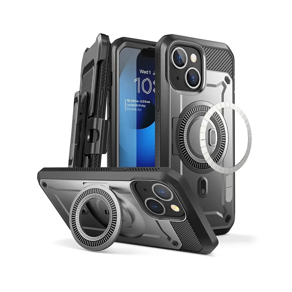SUPCASE Unicorn Beetle PRO MAG Gunmetal Rugged Case for iPhone 14 Plus (SUP-iPhone2022-6.7-MagPro-SP-Black) Online