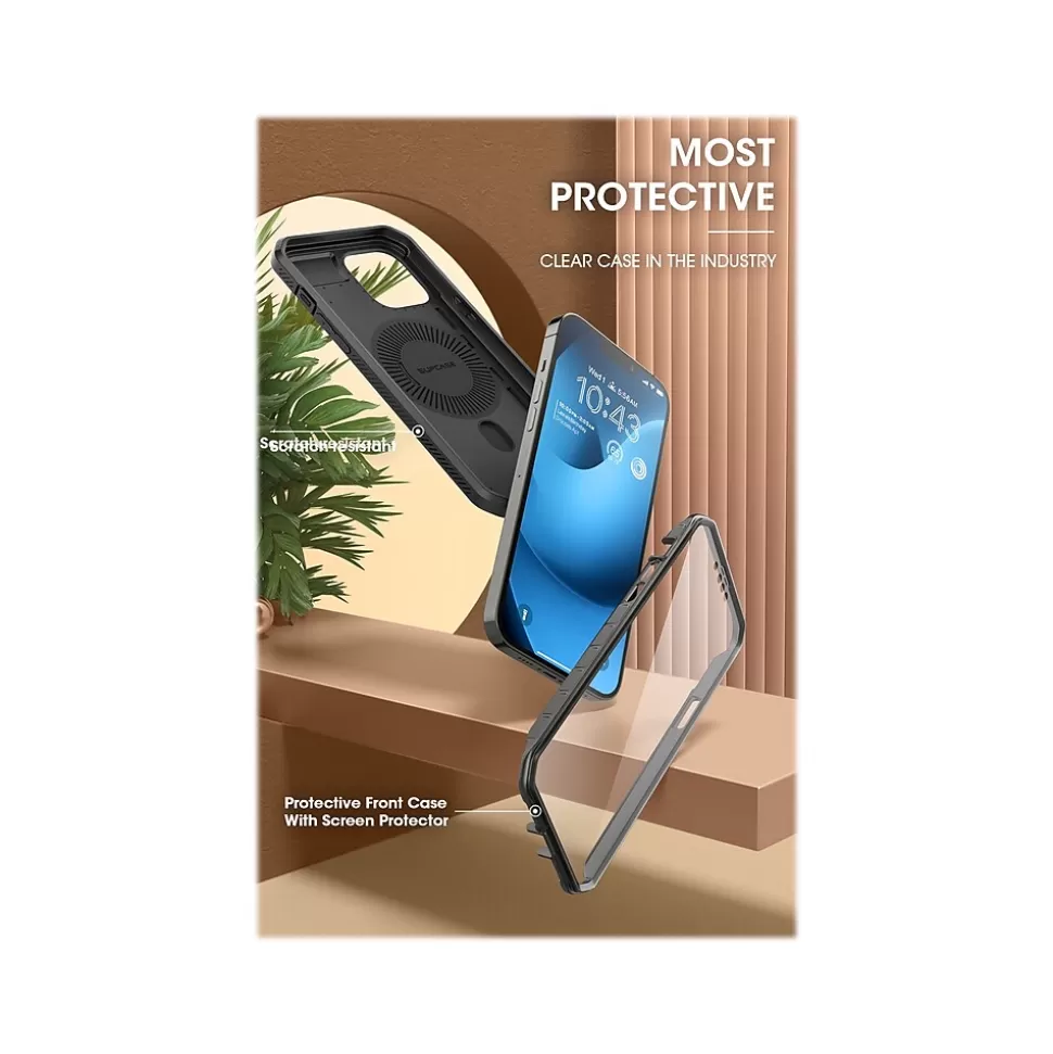 SUPCASE Unicorn Beetle PRO MAG Gunmetal Rugged Case for iPhone 14 Plus (SUP-iPhone2022-6.7-MagPro-SP-Black) Online