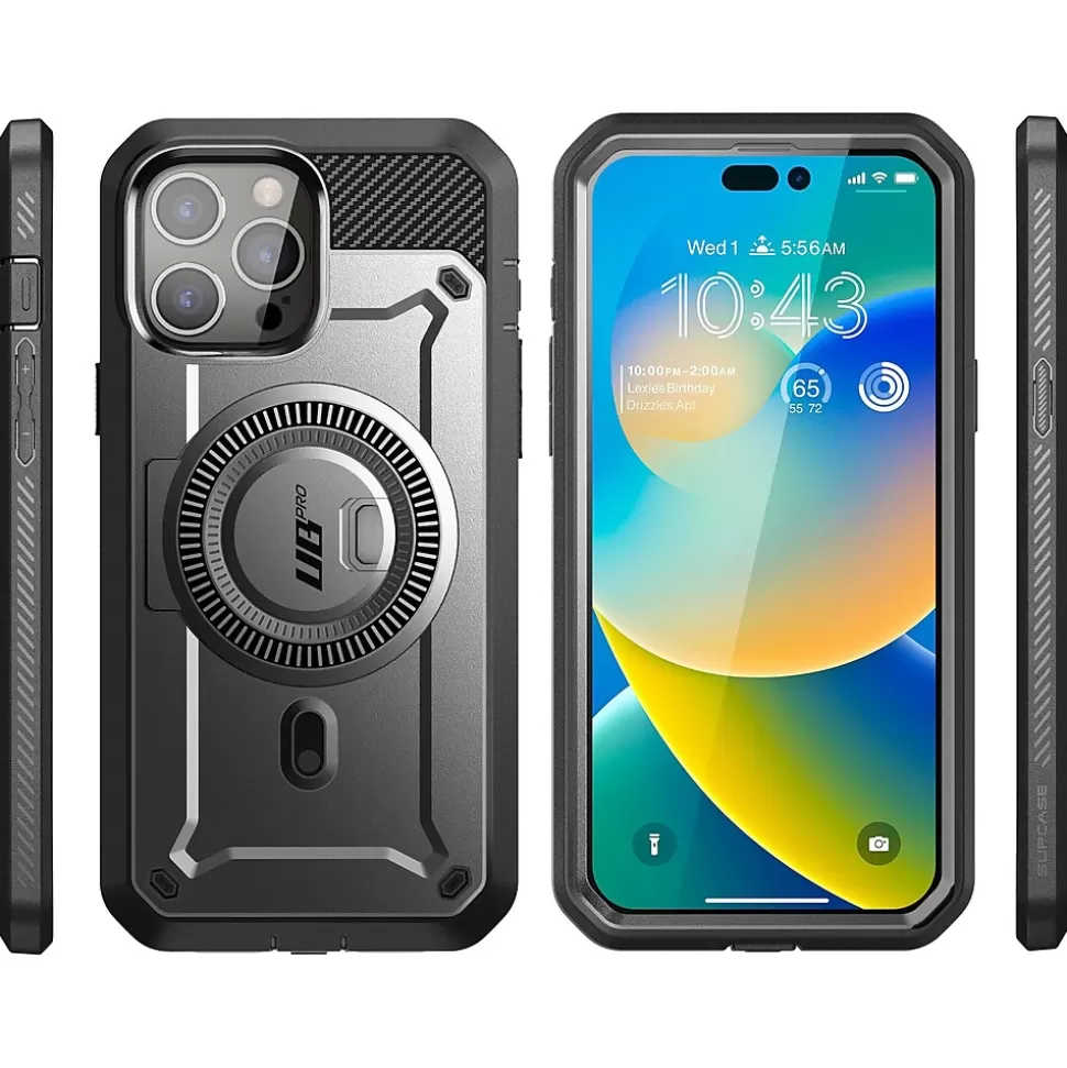 SUPCASE Unicorn Beetle PRO MAG Gunmetal Rugged Case for iPhone 14 Pro Max (SUP-iPhone2022Pro-6.7-MagPro-SP-Black) Cheap